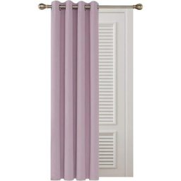 Deconovo - Rideaux Occultants Isolant Thermique, Design Moderne à Oeillets, 1Pièces, Petite Taille,