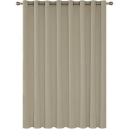 Deconovo - Rideaux Occultants Isolant Thermique, Design Moderne à Oeillets, 1Pièces, Grande Taille,