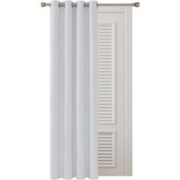 Deconovo - Rideaux Occultants Isolant Thermique, Design Moderne à Oeillets, 1Pièces, Petite Taille,