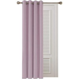 Deconovo - Rideaux Occultants Isolant Thermique, Design Moderne à Oeillets, 1Pièces, Petite Taille,