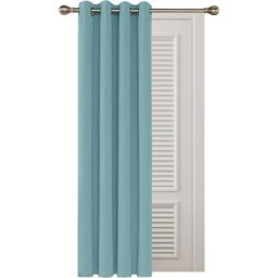 Deconovo Rideaux Occultants Isolant Thermique, Design Moderne à Oeillets, 1Pièces, Petite Taille,