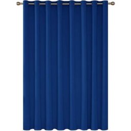 Rideaux Occultants Isolant Thermique, Design Moderne à Oeillets, 1Pièces, Grande Taille, 254x242