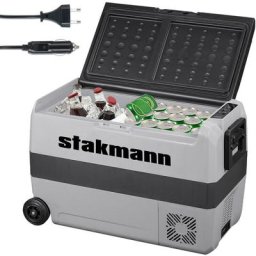 Réfrigérateur Congélateur avec Compresseur Portable 50 Lt ac/dc 12V/24V Réfrigérateur 220V