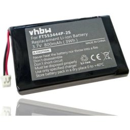 Batterie li-ion 800mAh 3.7V pour stabo etc. remplaçant FT553444P-2S