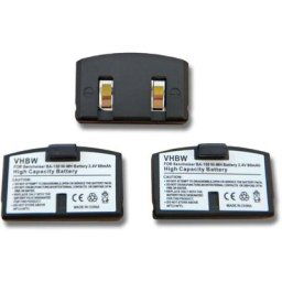 Vhbw - lot 3 batteries 60mAh (2.4V) compatible avec Sennheiser RS400, RS2400, SET250, SET500, SET50