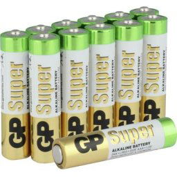Super Pile LR3 (aaa) alcaline(s) 1.5 v 12 pc(s) - Gp Batteries