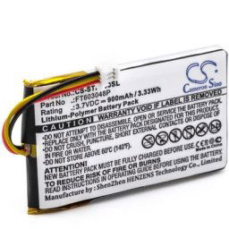 Batterie remplacement pour Turtle Beach FT603048P pour casque audio, écouteurs sans fil (900mAh,
