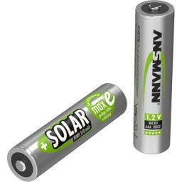 HR03 Solar maxE Pile rechargeable LR3 (aaa) NiMH 550 mAh 1.2 v 2 pc(s) - Ansmann
