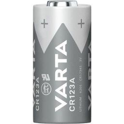 Lithium Cylindr. CR123A Bli10 Pile photo CR-123A lithium 1430 mAh 3 v 10 pc(s) - Varta