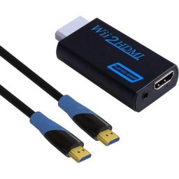Moonstars - Convertisseur Wii vers hdmi Convertisseur Wii hdmi avec Sortie vidéo 1080P / 720P et