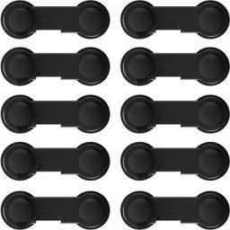 Lot de 10] Sécurité Enfant Portes de Placard,Pratique Sécurité Tiroir Bébé Serrures de Sécurité