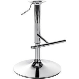 CLP - Support de rechange pour tabouret de bar chrome