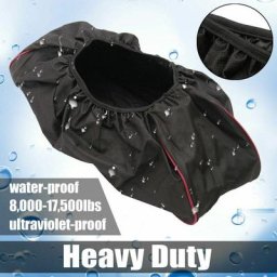 Housse de treuil, housse de protection de treuil résistante à l'eau et à la poussière, idéale pour