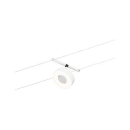 Paulmann - Corduo Wire System cc Circle 5W blc dép /Chrome 230V/12V cc Synthétique 3000K