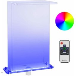 Fontaine de piscine avec led rvb et ensemble connecteurs 51 cm Vidaxl n/a