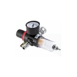 Wenh - Filtre régulateur pour air comprimé 1/4' - Anti-humidité - Lubrificateur