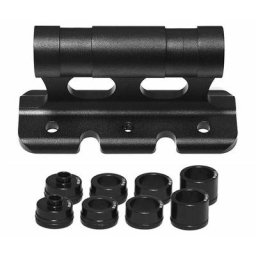 Accessoires pour remorque,support de fourche de vélo à travers le support d'essieu pour 5x100mm