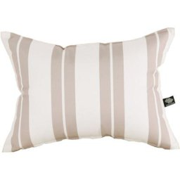 Homemaison - Coussin de plage gonflable à rayures Naturel 40 x 30 cm - Naturel