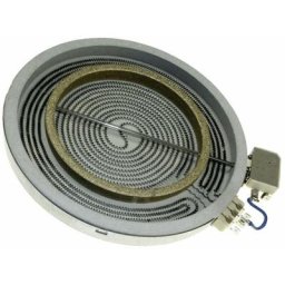 Foyer 2200w/1000w d'origine (C00261917) Plaque de cuisson ariston hotpoint, indesit Scholtes