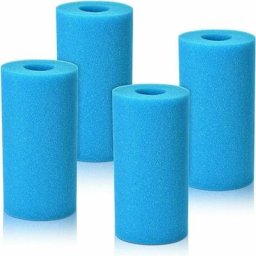 Ontway - 4 Pièces Éponge Filtrante Type a, Cartouche de Filtre en Mousse, Mousse pour Filtre