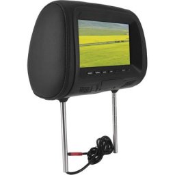 Siège de voiture arrière MP5 lecteur multimédia moniteur MP5 appui-tête écran lcd 7 pouces prise en