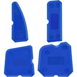 BSR - 4 Pièces Ensemble d'Outils de Calfeutrage en Silicone Kit Lisseurs de Joints pour Coulis