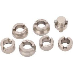 7pcs Watch Back Opener Die Kit Matrices en Acier allié et Adaptateur Watch Back Case Remover