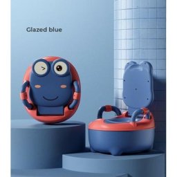 Ataa - Pot pour enfants Happy: Bleu - Bleu