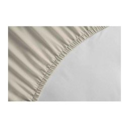 Lovely Home - Drap housse - 100% coton - 160 x 200 + Bonnet 35 cm