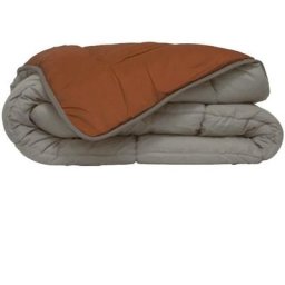 Poyet Motte - calgary Couette chaude Microfibre 400g/m² Galet & Gingembre 200x200cm