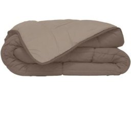 Hudson Couette légere Microfibre 200g/m² 140x200cm Taupe & Lin