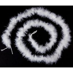Guirlande Boa en plumes Maria Blanc