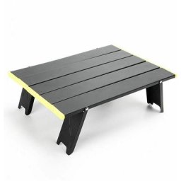 Tumalagia - Table de camping pliante, table de plage de pique-nique en aluminium ultra légère