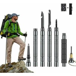 Tumalagia - Pôle de Trekking Bâtons De Randonnée Batons de Marche Trekking Poles pelle pliante