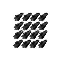 12 clips de fixation de tente, utilisés pour fixer la bâche de bâche, clip de camping, bâche de