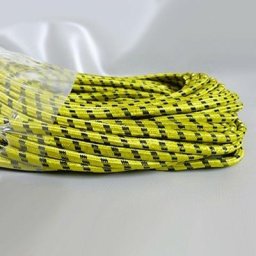 Sandow élastique 8mm (Rouleau de 20 mètres) - Très résistant - Coloris aléatoire