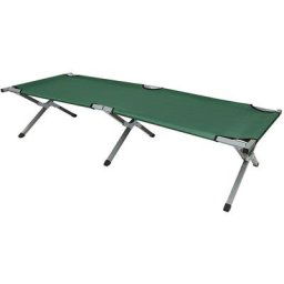 Lit de Camping Pliable Robuste pour Adultes, Lit de camp pliable en aluminium, pour Camping,