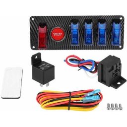 Panneau de commutateur d'allumage automatique de voiture, kit de commande de bouton de démarrage du