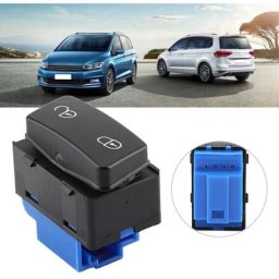 Bouton de commande de commutateur de déverrouillage de serrure de porte centrale pour Caddy Touran