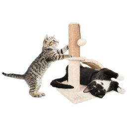 Flamingo Pet Products - Arbre a chat Tessa. taille 35 x 25 cm, hauteur 43.5 cm, pour chat. Beige