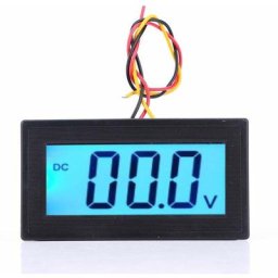 Voltmètre Numérique YB5135D Digital Testeur de Tension Affichage à Trois Fils lcd(dc 0-200V)