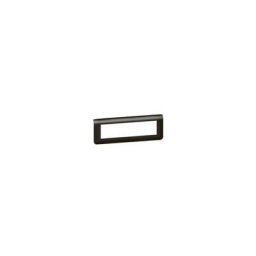 Legrand - Plaque de finition pour 8 Modules Horizontal Mosaic - Noir - 079058L