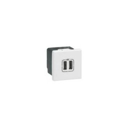 Chargeur usb Mosaic - 2 modules - 077594