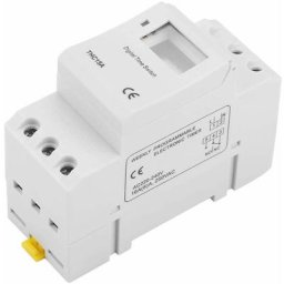 Minuterie astronomique, THC15A 220-240VAC 16A Minuterie programmable numérique sur Rail din