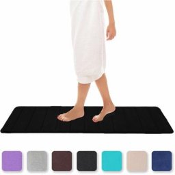 Paillasson Intérieur Antidérapant 40 x 120 cm, Tapis d'entrée Lavable en Machine, Tapis Entrée