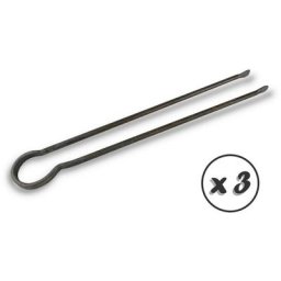 Accessoires serviteurs cheminée - Lot de 3 - Pince à bois