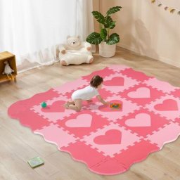 Dyhf - 9pcs Tapis de Puzzles en Mousse pour BéBé Tapis de Jeux bébé 30x30cm