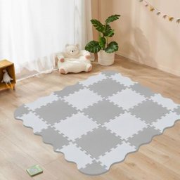 Dyhf - 9pcs Tapis de Puzzles en Mousse pour BéBé Tapis de Jeux bébé 30x30cm