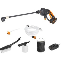Set nettoyeur à pression et pulvérisateur portable sans fil hydroshot - WG620E.2 (livré avec