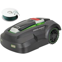 Robot tondeuse à gazon batterie 28V 4Ah Coupe 240mm Pente 30° + 200m de câble Périphérique Vito